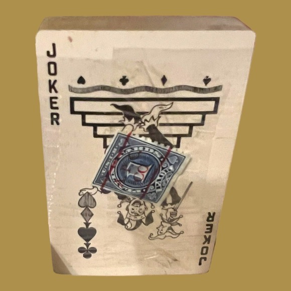 massachusetts institute of technology Vtg Playing Cards Sealed Tax Stamp M.I.T - Picture 3 of 8